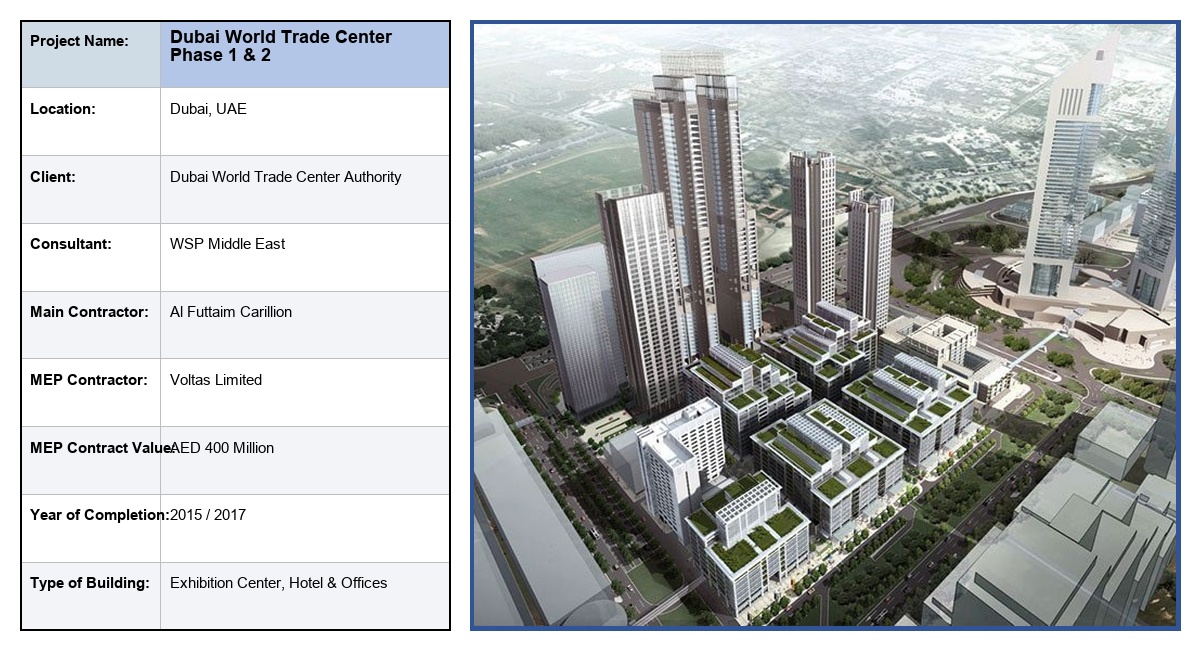 Dubai World Trade Center Phase 1 & 2